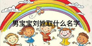 男寶寶劉姓取什么名字